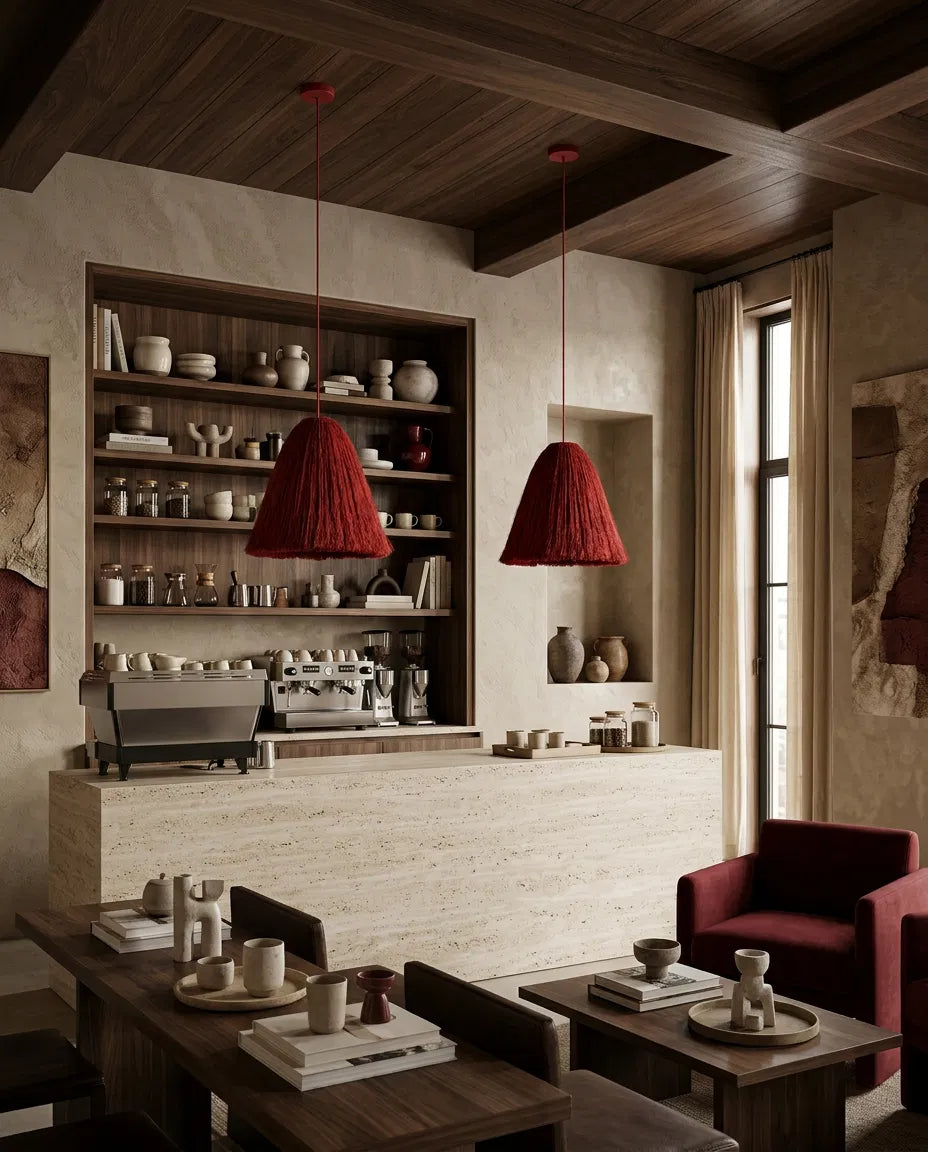 Nova Dome Red Avize